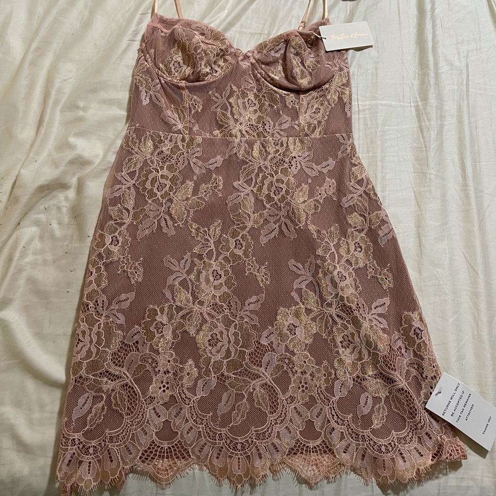 For love and lemons mini dress size small